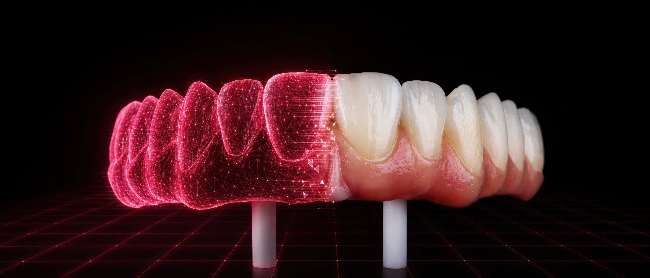 Protocolo do WB LAB: metade em modelo digital CAD, metade em cerâmica finalizada